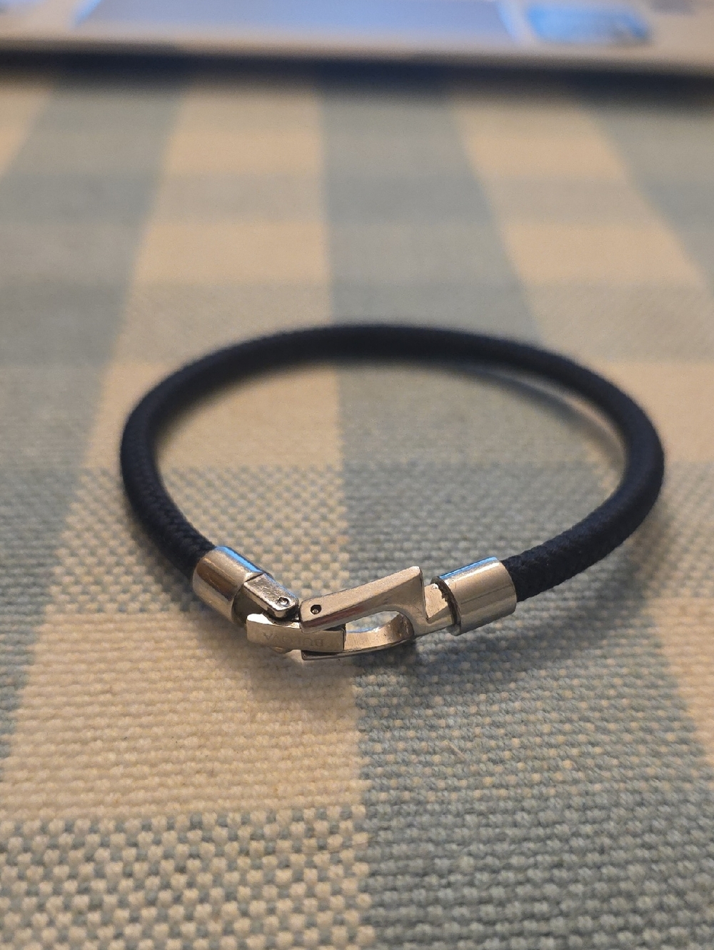Bulova Men's Braided Navy Bracelet